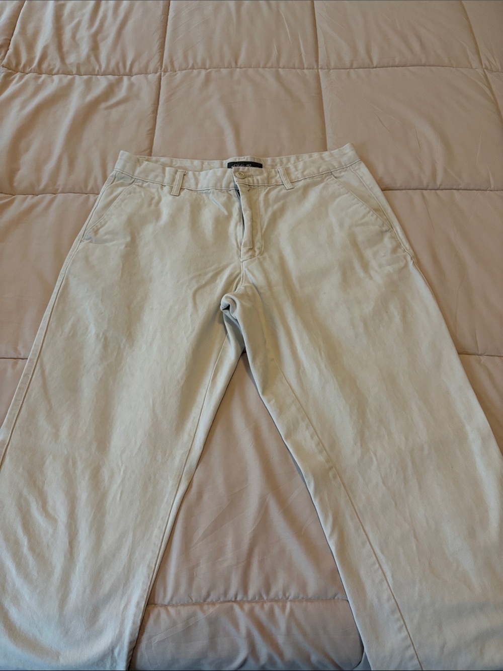 Eddie Bauer Light Beige Men's Chino Pants